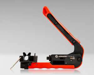 360° Compression Tool for Long RG6, &amp; RG11 Style F Connectors