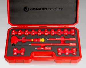 Insulated 19 Piece Metric Socket Set