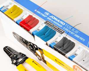 30 AWG Kynar® Wire &amp; Dispenser Box, 5 Color Set (5000 feet)